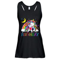 It's My 7th Birthday Unicorn 7 Year Olds Outfit Ladies Essential Flowy Tank