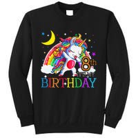 It's My 8th Birthday Unicorn 8 Year Olds Outfit Sweatshirt