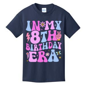 In My 8th Birthday Era Eight Bday 8 Year Old Birthday Girl Kids T-Shirt