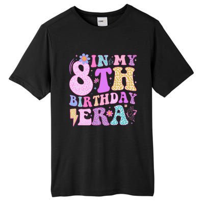 In My 8th Birthday Era Eight Bday 8 Year Old Birthday Girl Tall Fusion ChromaSoft Performance T-Shirt