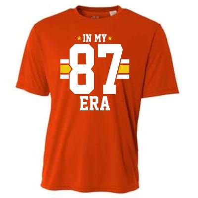 In My 87 Era Funny Football Boyfriend Cooling Performance Crew T-Shirt