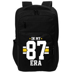 In My 87 Era Funny Football Boyfriend Impact Tech Backpack