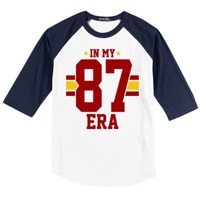 In My 87 Era Funny Football Boyfriend Baseball Sleeve Shirt