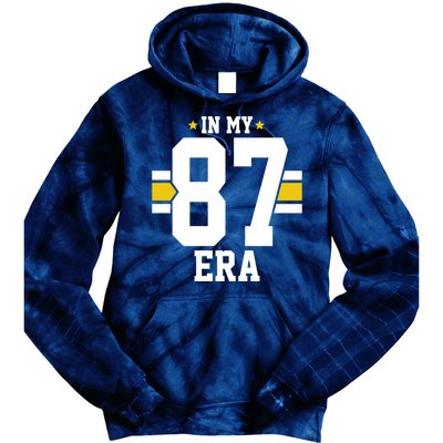 In My 87 Era Funny Football Boyfriend Tie Dye Hoodie