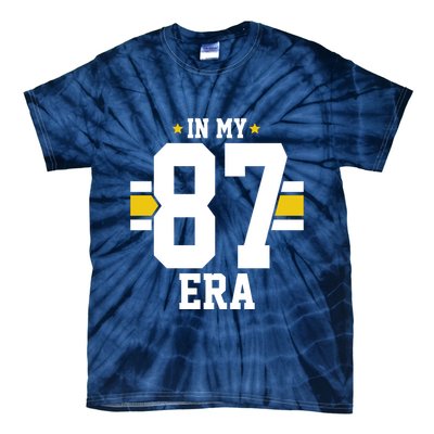 In My 87 Era Funny Football Boyfriend Tie-Dye T-Shirt