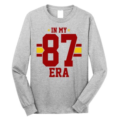 In My 87 Era Funny Football Boyfriend Long Sleeve Shirt