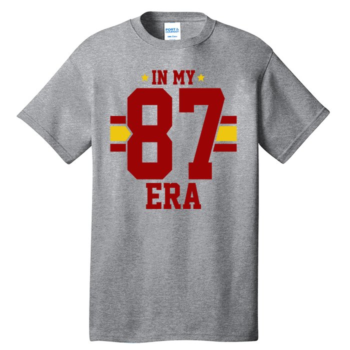 In My 87 Era Funny Football Boyfriend Tall T-Shirt