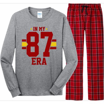 In My 87 Era Funny Football Boyfriend Long Sleeve Pajama Set