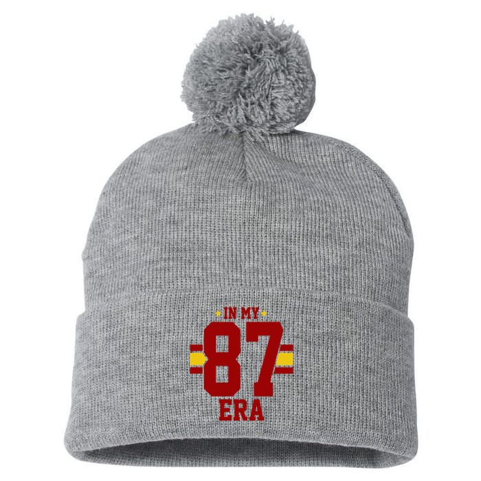 In My 87 Era Funny Football Boyfriend Pom Pom 12in Knit Beanie