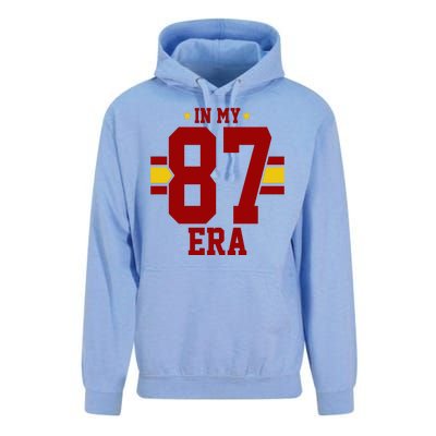 In My 87 Era Funny Football Boyfriend Unisex Surf Hoodie