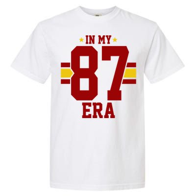 In My 87 Era Funny Football Boyfriend Garment-Dyed Heavyweight T-Shirt