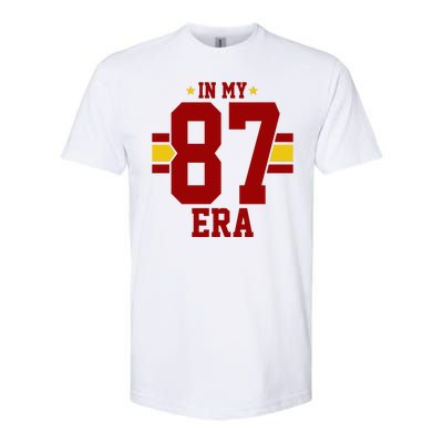 In My 87 Era Funny Football Boyfriend Softstyle CVC T-Shirt