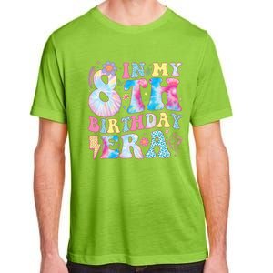 In My 8th Birthday Era Eight Bday 8 Year Old Birthday Girl Adult ChromaSoft Performance T-Shirt