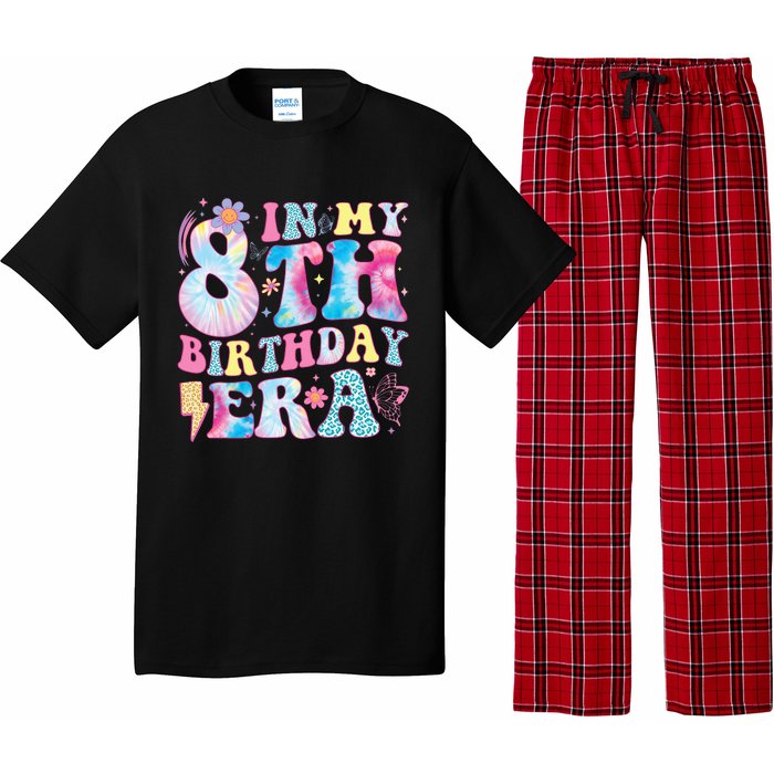 In My 8th Birthday Era Eight Bday 8 Year Old Birthday Girl Pajama Set