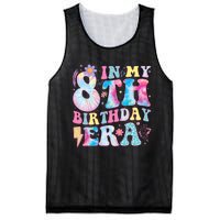 In My 8th Birthday Era Eight Bday 8 Year Old Birthday Girl Mesh Reversible Basketball Jersey Tank