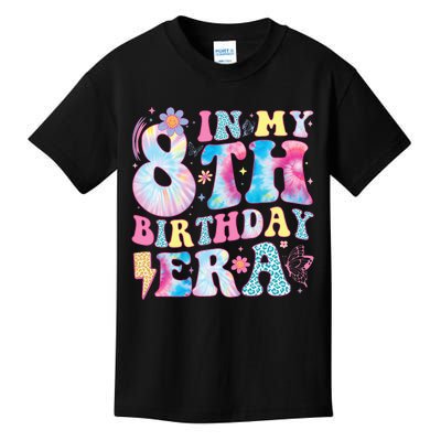 In My 8th Birthday Era Eight Bday 8 Year Old Birthday Girl Kids T-Shirt