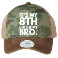 It's My 8th Birthday Bro Eighth Bday Party For Boys TShirt Legacy Tie Dye Trucker Hat
