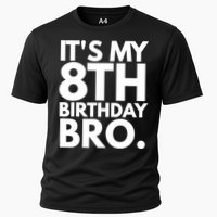 It's My 8th Birthday Bro Eighth Bday Party For Boys TShirt Cooling Performance Crew T-Shirt