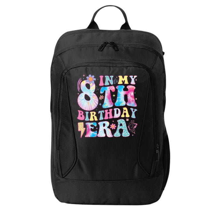 In My 8th Birthday Era Eight Bday 8 Year Old Birthday Girl Gift City Backpack