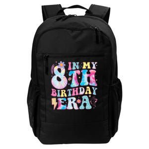 In My 8th Birthday Era Eight Bday 8 Year Old Birthday Girl Gift Daily Commute Backpack