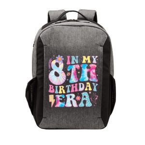 In My 8th Birthday Era Eight Bday 8 Year Old Birthday Girl Gift Vector Backpack