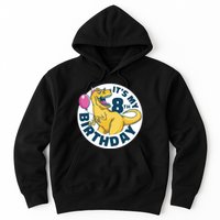 It's My 8th Birthday Dinosaur Hoodie