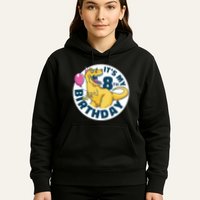 It's My 8th Birthday Dinosaur Hoodie