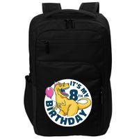 It's My 8th Birthday Dinosaur Impact Tech Backpack