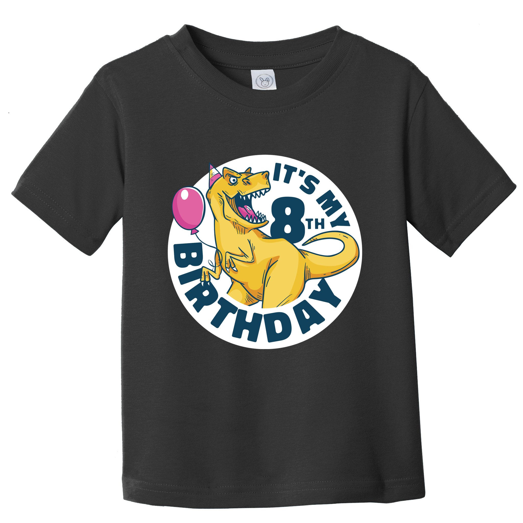 It's My 8th Birthday Dinosaur Toddler T-Shirt