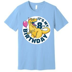 It's My 8th Birthday Dinosaur Premium T-Shirt