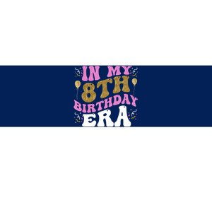 In My 8th Birthday Era Party Bumper Sticker