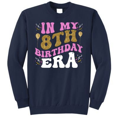 In My 8th Birthday Era Party Tall Sweatshirt