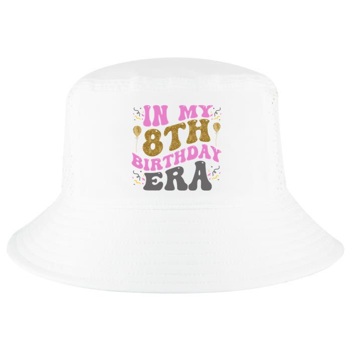In My 8th Birthday Era Party Cool Comfort Performance Bucket Hat