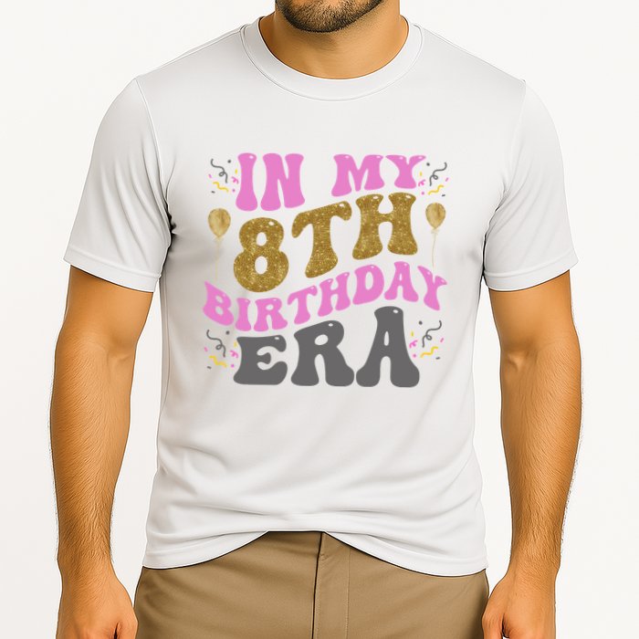 In My 8th Birthday Era Party Cooling Performance Crew T-Shirt