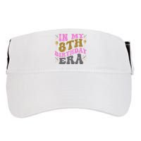 In My 8th Birthday Era Party Adult Drive Performance Visor