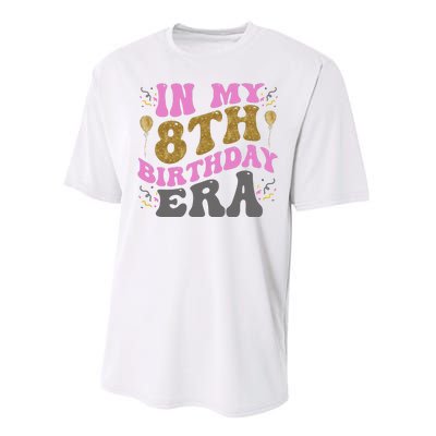 In My 8th Birthday Era Party Performance Sprint T-Shirt