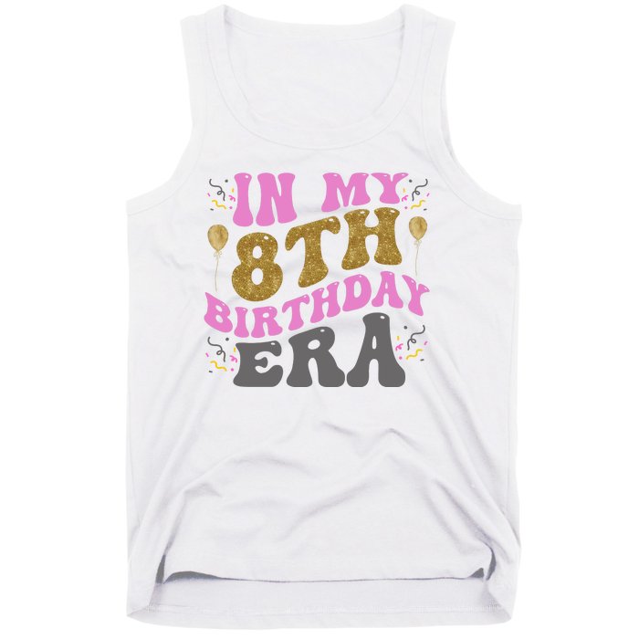 In My 8th Birthday Era Party Tank Top