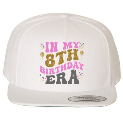 In My 8th Birthday Era Party Wool Snapback Cap