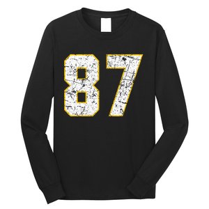 In My 87 Era Funny Football Long Sleeve Shirt