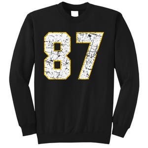 In My 87 Era Funny Football Sweatshirt