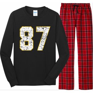 In My 87 Era Funny Football Long Sleeve Pajama Set