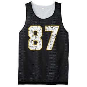 In My 87 Era Funny Football Mesh Reversible Basketball Jersey Tank