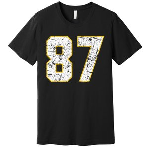 In My 87 Era Funny Football Premium T-Shirt