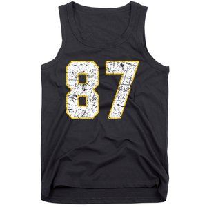 In My 87 Era Funny Football Tank Top