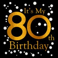 Its My 80th Birthday Happy 1945 Birthday For Lady 16 in Basic Backpack