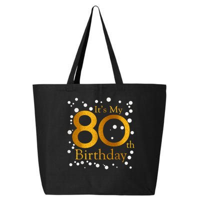 Its My 80th Birthday Happy 1945 Birthday For Lady 25L Jumbo Tote