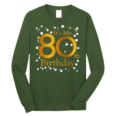 Its My 80th Birthday Happy 1945 Birthday For Lady Long Sleeve Shirt