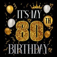 Its My 80th Birthday Happy 1945 Birthday Impact Tech Backpack