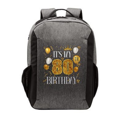 Its My 80th Birthday Happy 1945 Birthday Vector Backpack