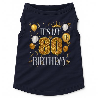 Its My 80th Birthday Happy 1945 Birthday Doggie Tank